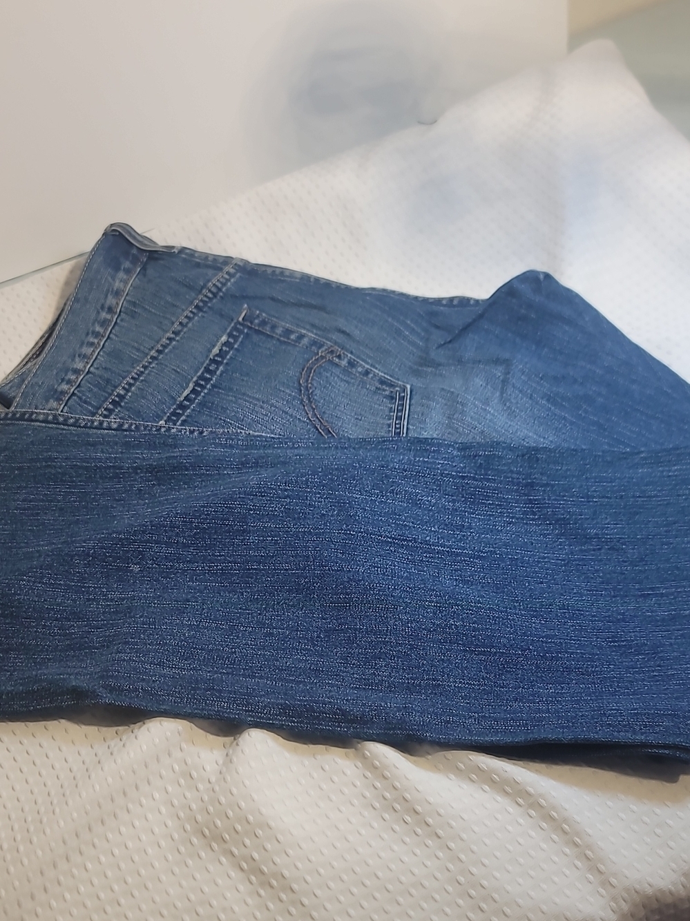 Levi's Skinny Jeans in Deep Blue Wash
